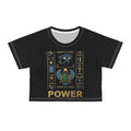 Kemet Power Themed Crop Tee