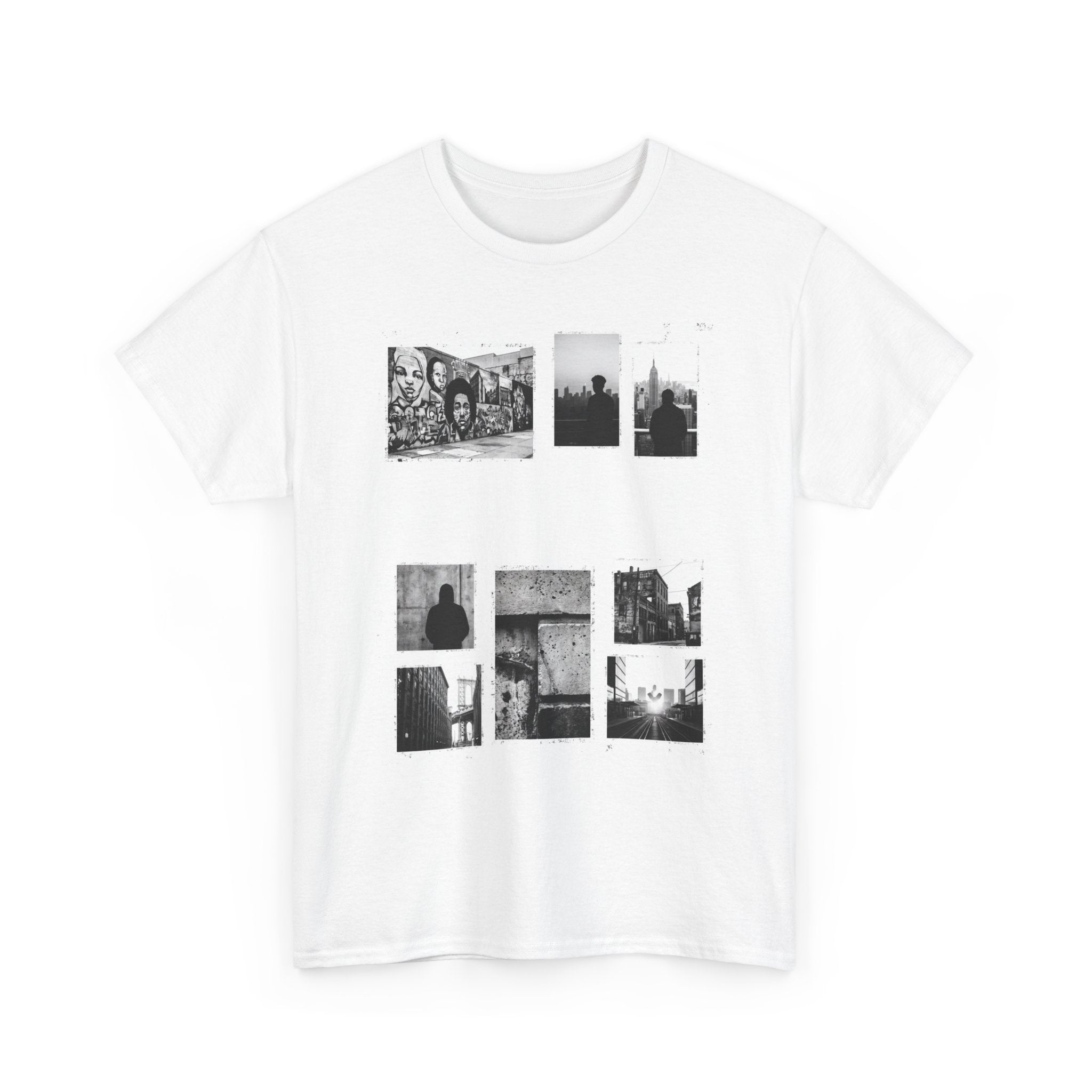 Artist Photo Collage Tee — "ARTIST" Graphic T-Shirt