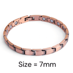 Balance Power - 7 MM Wide / 18+ Magnets - Link Bracelet