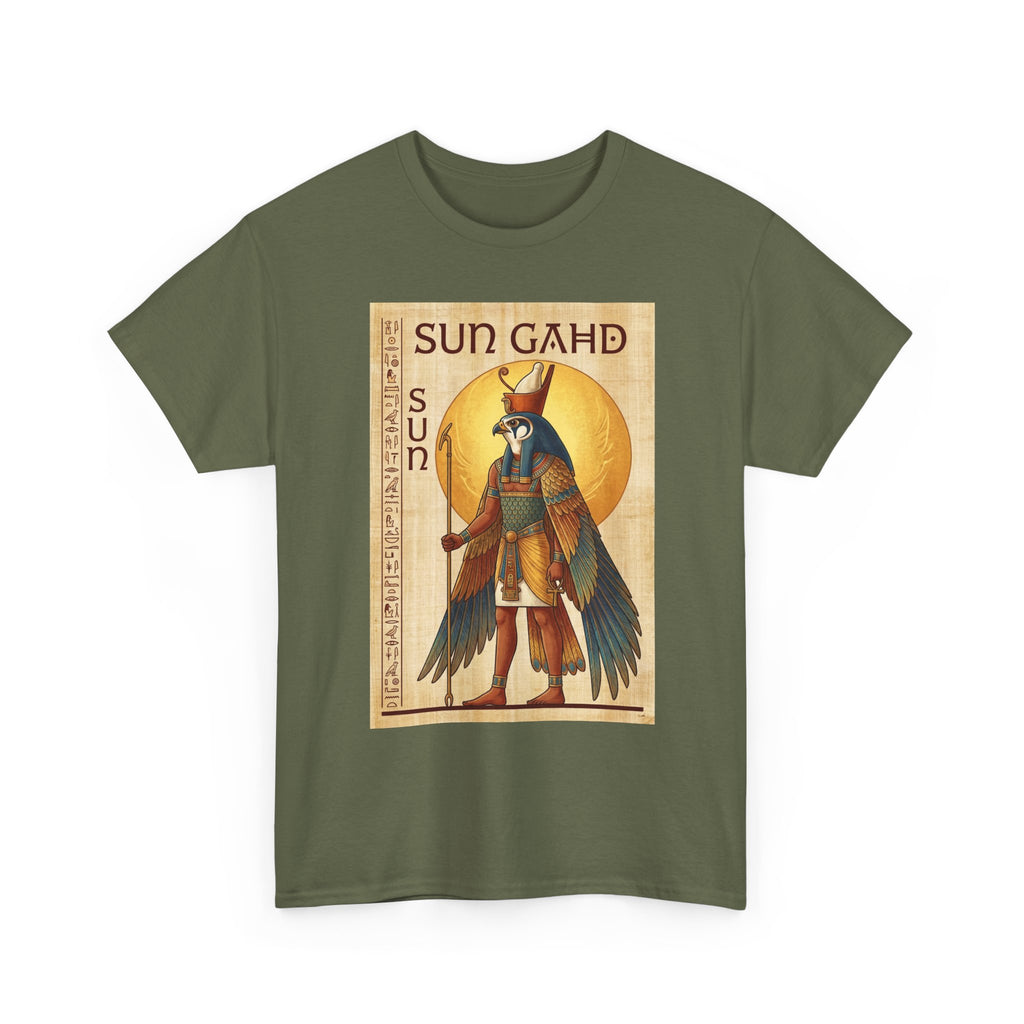Sun God T-Shirt — Vintage Egyptian Ra Poster Tee