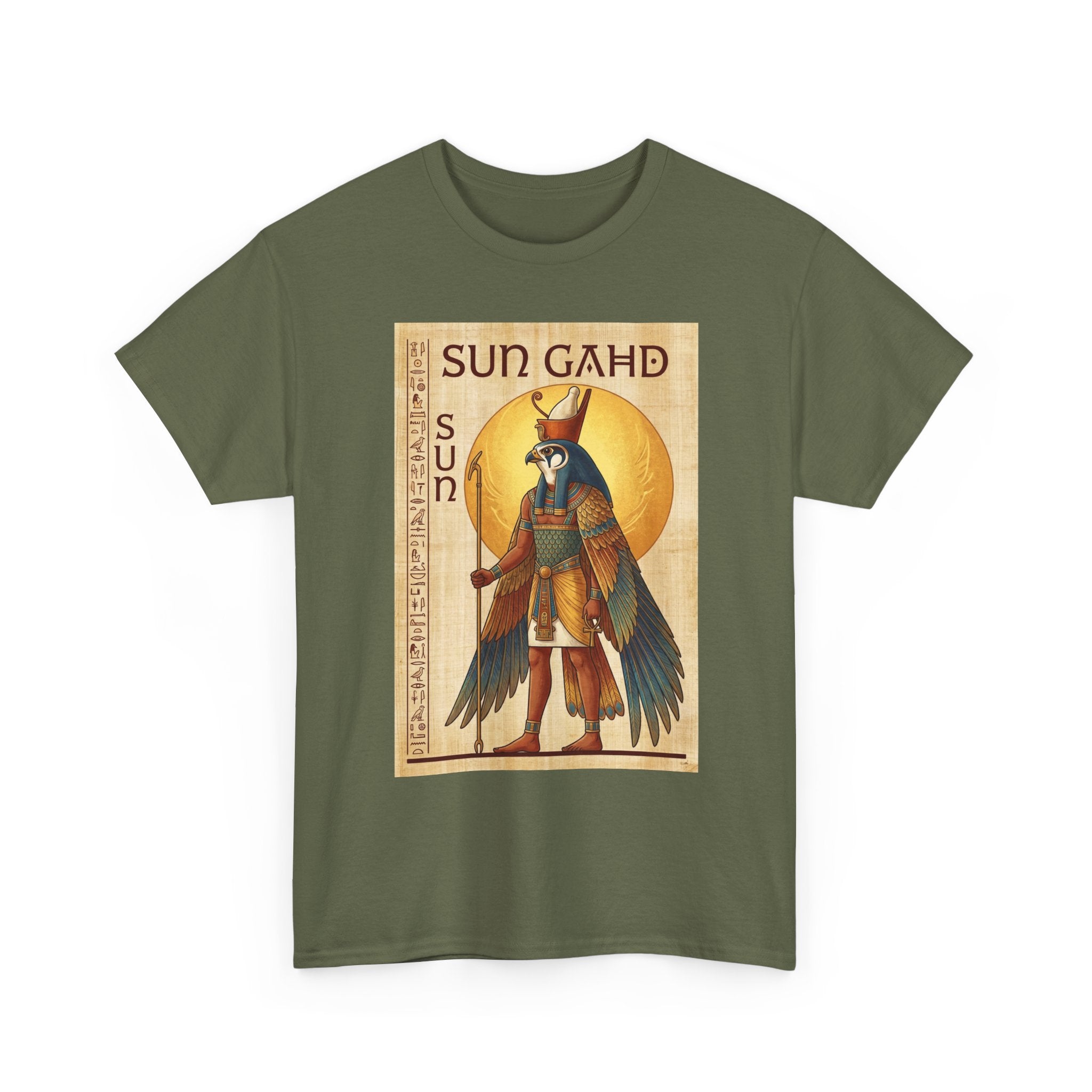 Sun God T-Shirt — Vintage Egyptian Ra Poster Tee