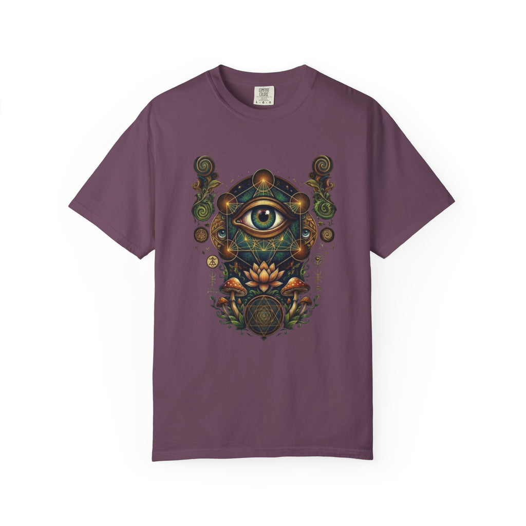 Geometric Eye Themed T-Shirt