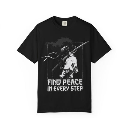 Afro samurai peace T-shirt
