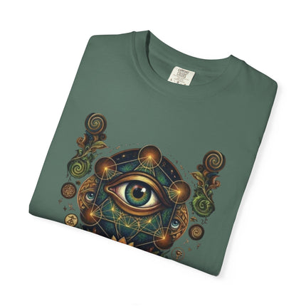 Geometric Eye Themed T-Shirt