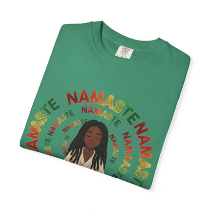 Namaste Meditation T-Shirt — Peaceful Yoga Graphic Tee