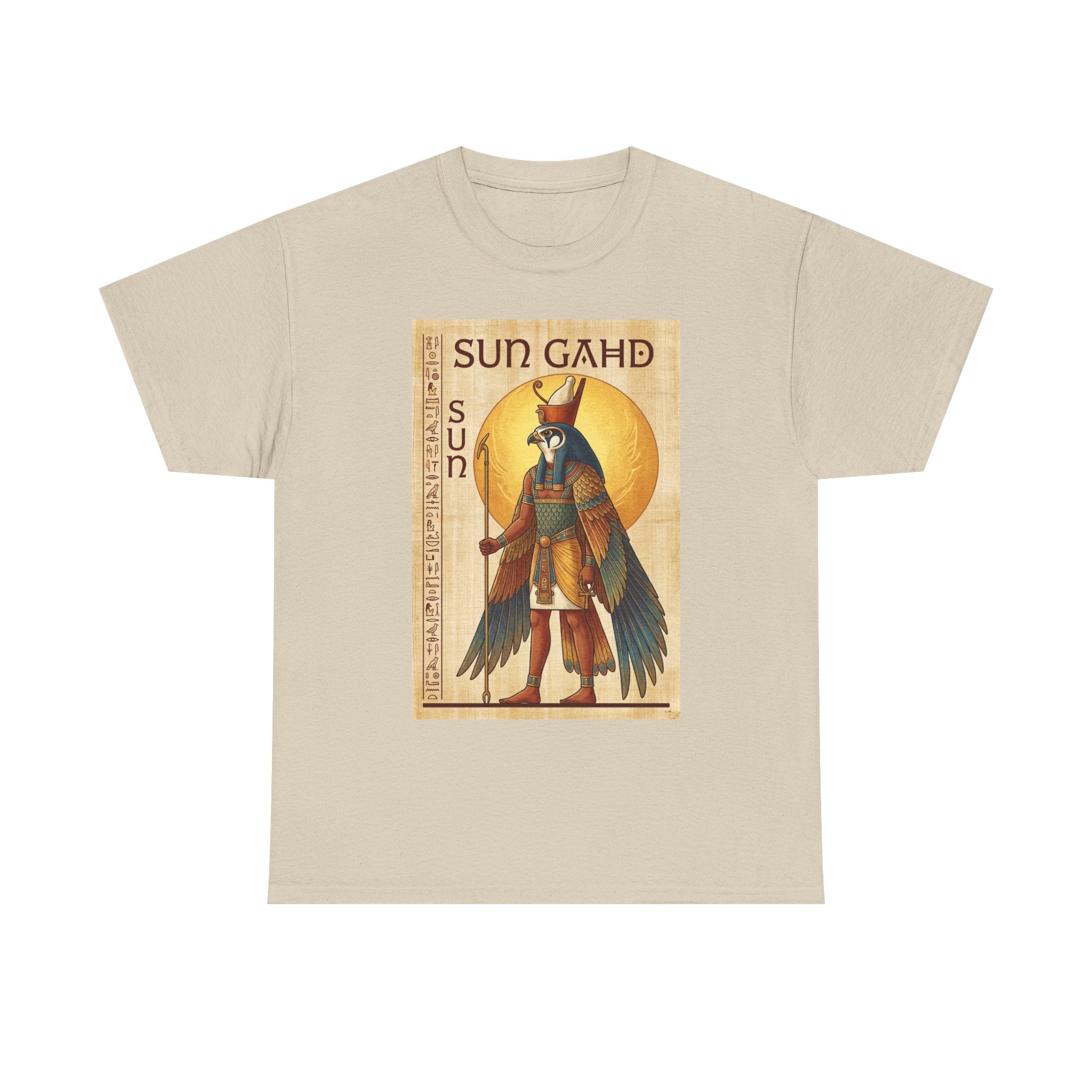 Sun God T-Shirt — Vintage Egyptian Ra Poster Tee