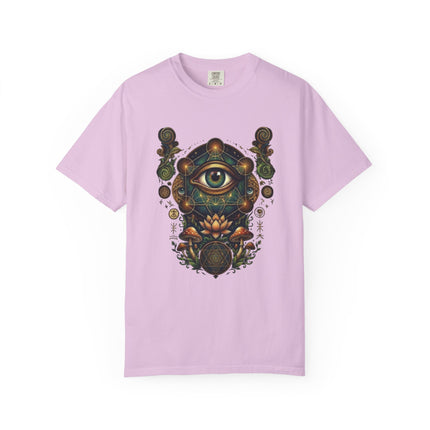 Geometric Eye Themed T-Shirt