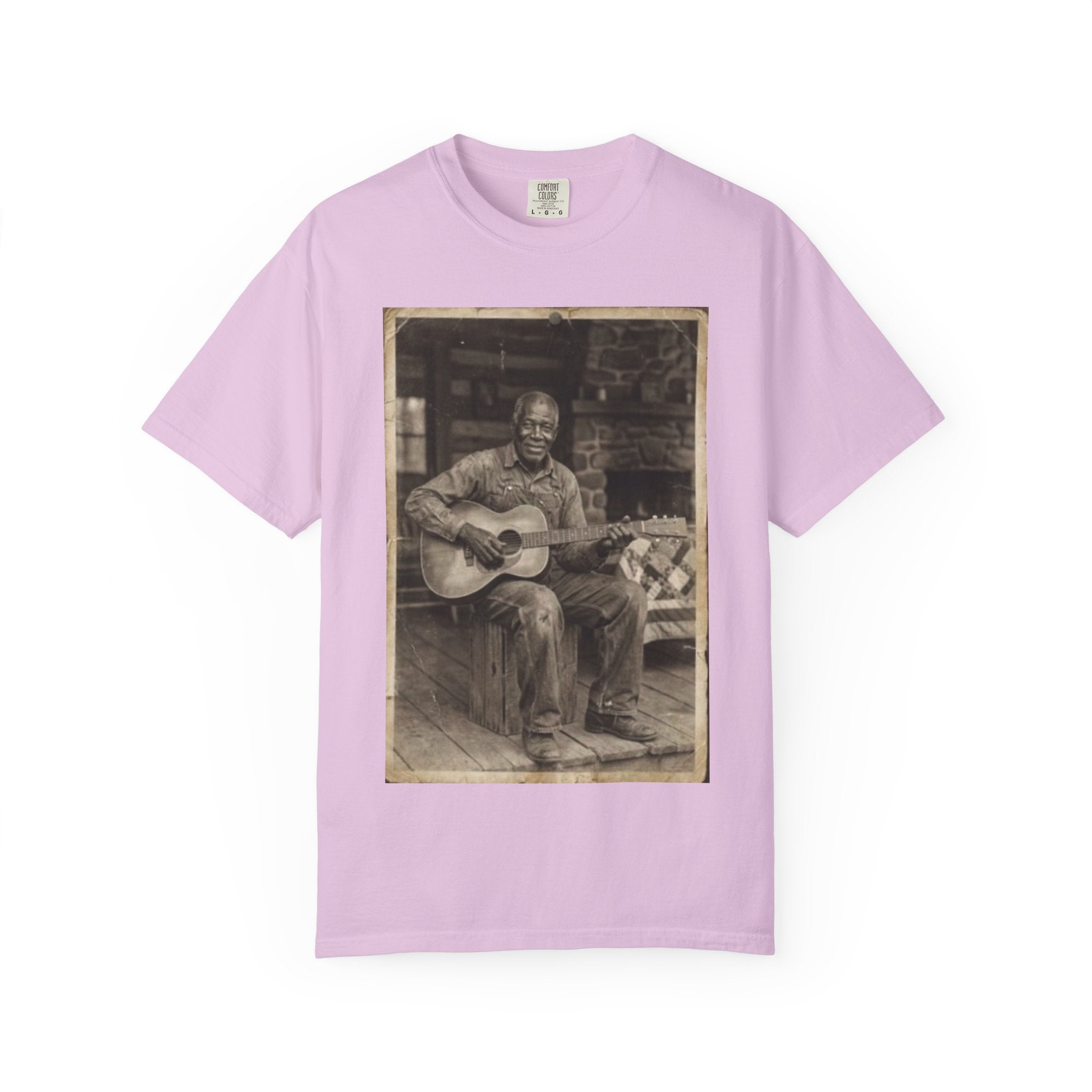 Rustic Guitar Themed T-Shirt
