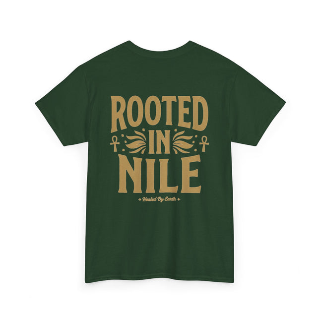 Rooted in Nile T-Shirt — Egyptian Ankh Plant Vibe Tee