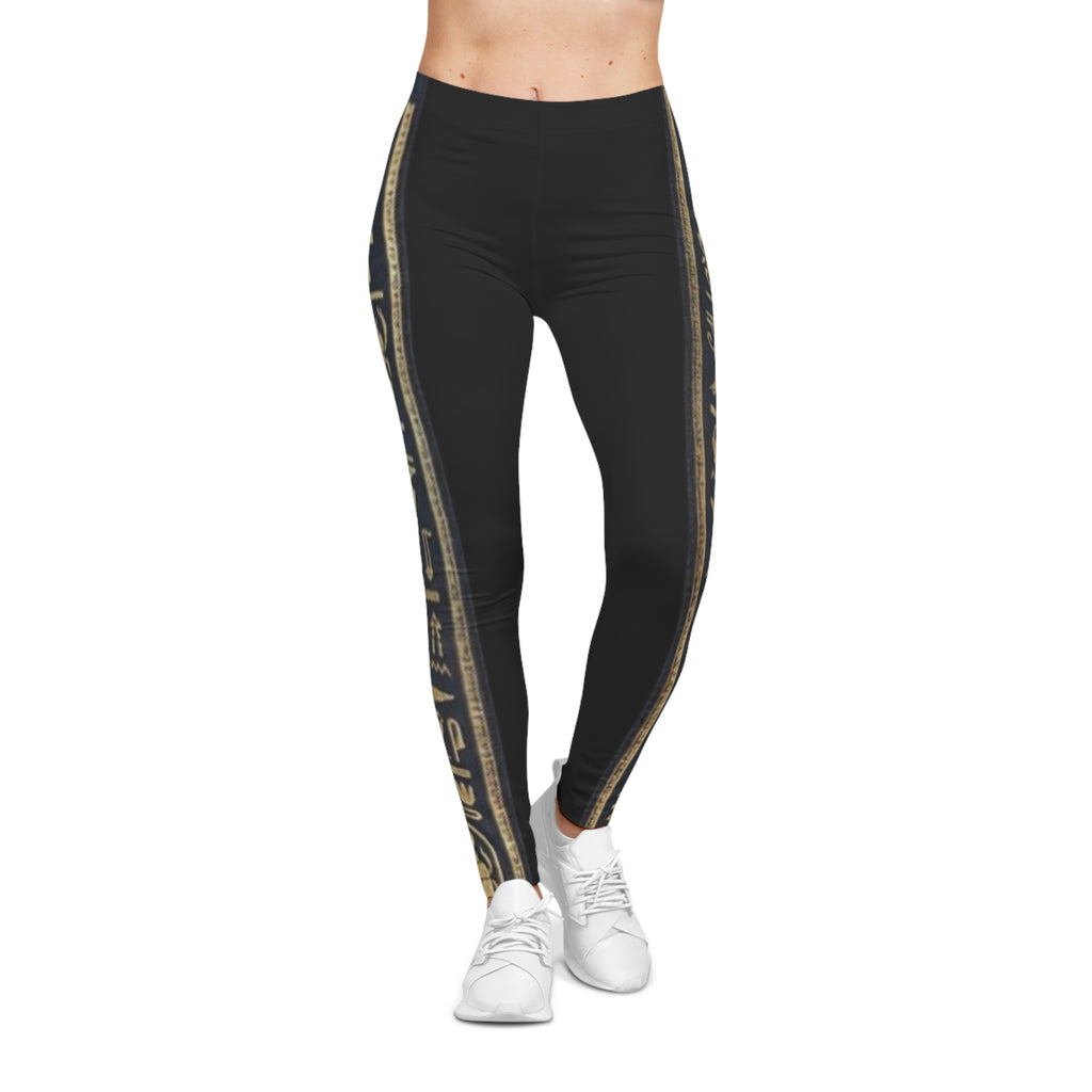 Kemet Rising Leggings — Women's Casual Yoga & Everyday AOP Leggings