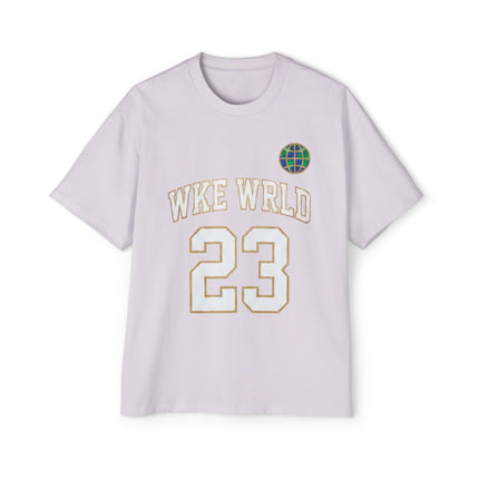 Wkewrld jersey Themed Oversized Tee — Graphic Money Face Men's Shirt