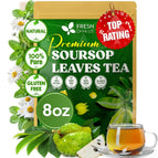 Whole Leaves / 8oz Soursop Dried Leaves