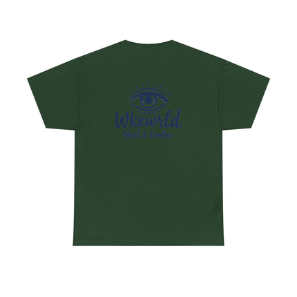 Eye Logo T‑Shirt — Wkewrld "Heal & Evolve" Graphic Tee