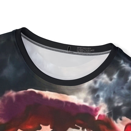 Om Symbol Tie-Dye Men's Sports Jersey — Spiritual Yoga Athletic Tee