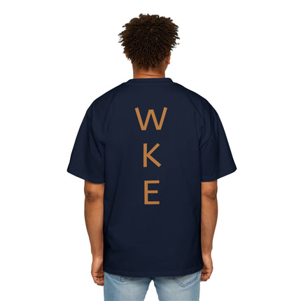 Wkewrld jersey Themed Oversized Tee — Graphic Money Face Men's Shirt