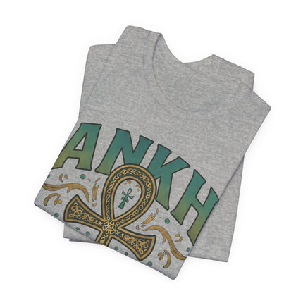 Unisex Ankh Wkewrld Short Sleeve Tee
