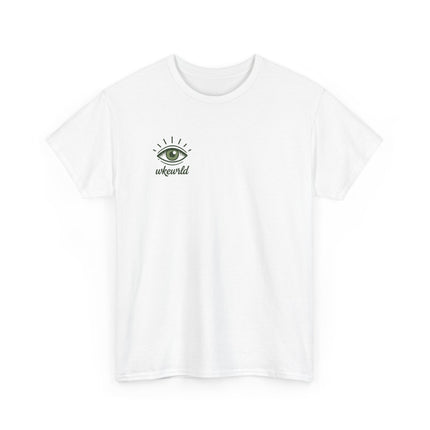 WKEWRLD Graphic Tee — Eye Over Globe "Trust The Vision" Shirt