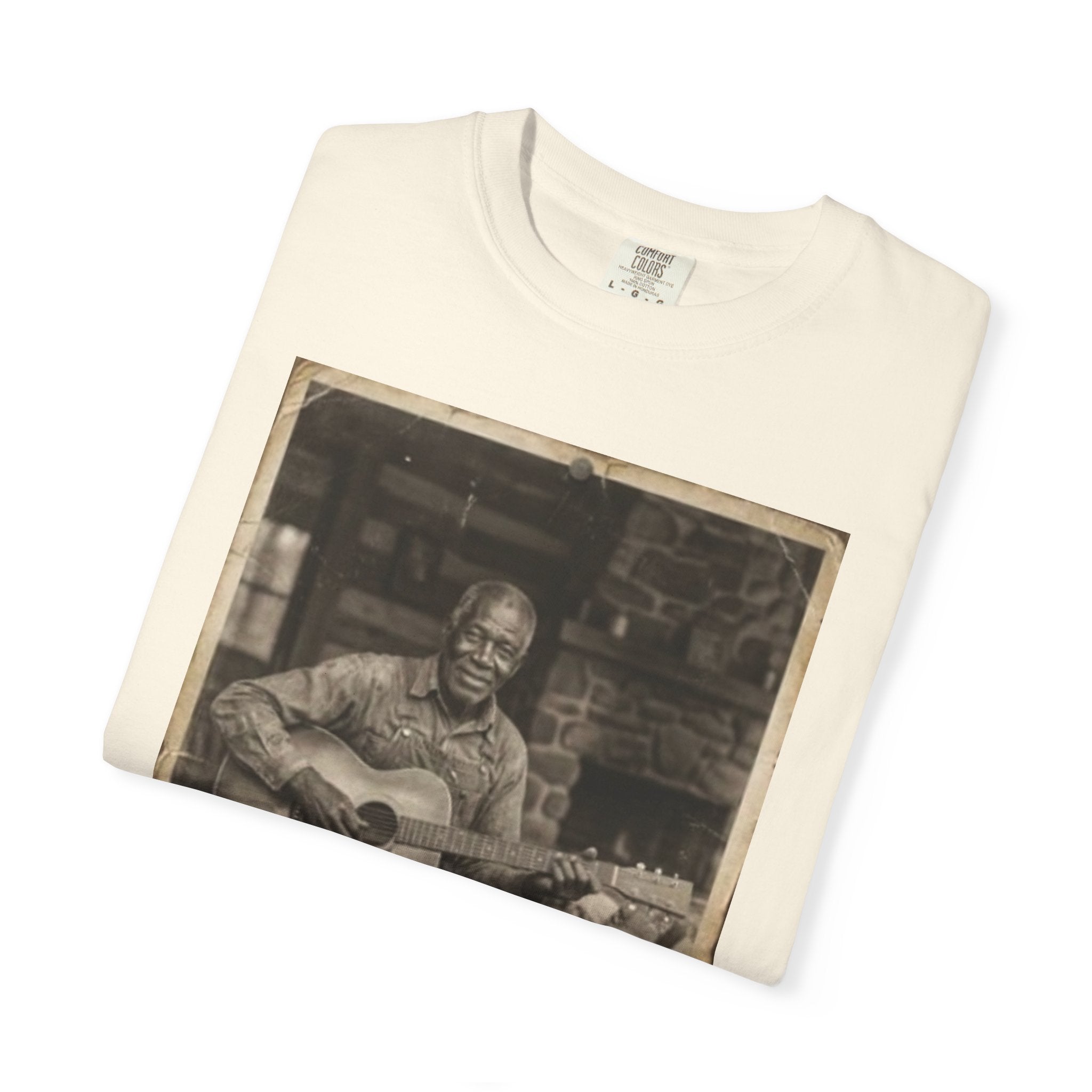 Rustic Guitar Themed T-Shirt