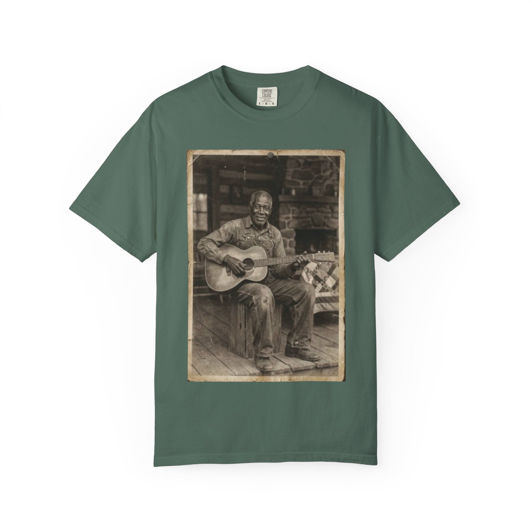 Rustic Guitar Themed T-Shirt