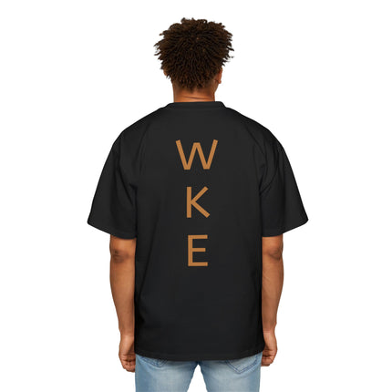 Wkewrld jersey Themed Oversized Tee — Graphic Money Face Men's Shirt