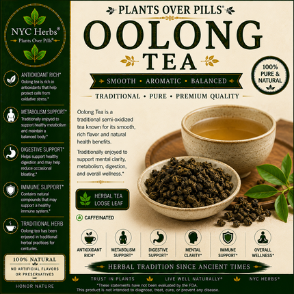Oolong Tea | Mindful Energy & Metabolic Support