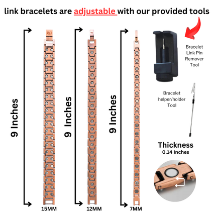 Pure Copper EMF Defense Magnetic Bracelet