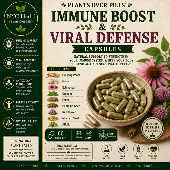 Immune Boost & Viral Defense Capsules