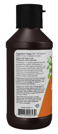Chlorophyll, Liquid