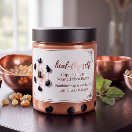 Copper Infused Crystal Shea Butter | WKE WRLD