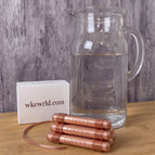Round with Copper Spiral
