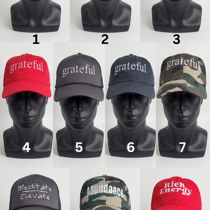 Afr-Letics faith Inspired Strap Back Hat