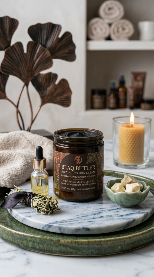 Blaq Butter All Natural Anti Aging Skin Cream W/ Reiki