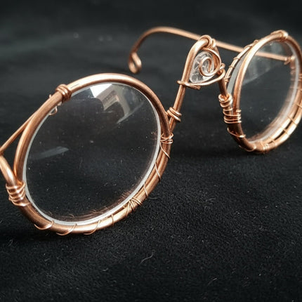 Custom iamevibez Blue-Light Blocking Glasses Version 1's (Round)