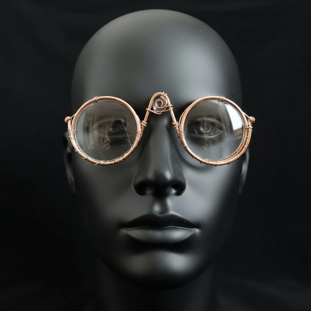 Custom iamevibez Blue-Light Blocking Glasses Version 1's (Round)