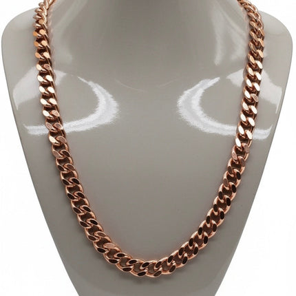 Pure Handcrafted Heavy .999 Copper Cuban Link