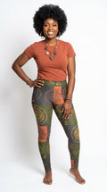 Elevated Sacred Geometry All-Over Leggings #7