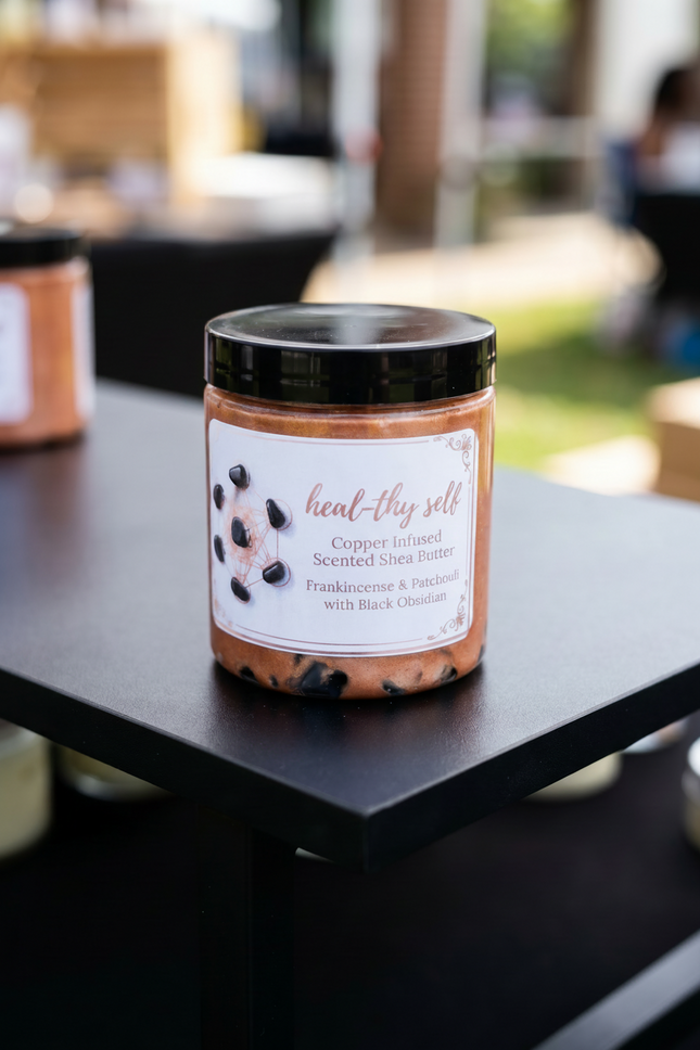 Copper Infused Crystal Shea Butter