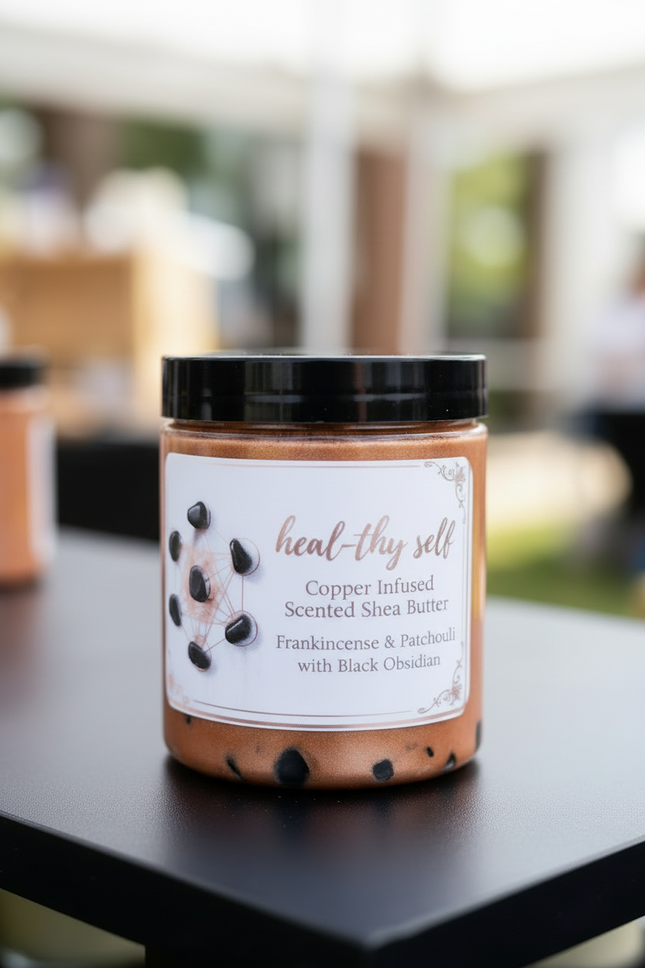 Copper Infused Crystal Shea Butter