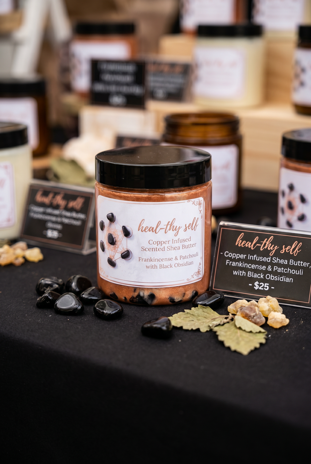 Copper Infused Crystal Shea Butter