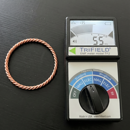 Pure Copper Tensor Ring