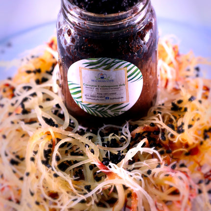 Elderberry Fusion Sea Moss Gel   16oz
