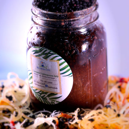 Elderberry Fusion Sea Moss Gel   16oz