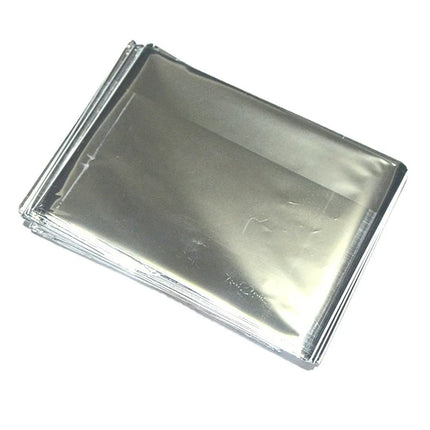 Emergency Thermal Survival Blanket | Windproof and Waterproof Foil Blanket for Outdoor Survival