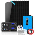 SGR-6510E (6.5kW Inverter + 8x 415w Solar Panels + 2x 100AH Bat)