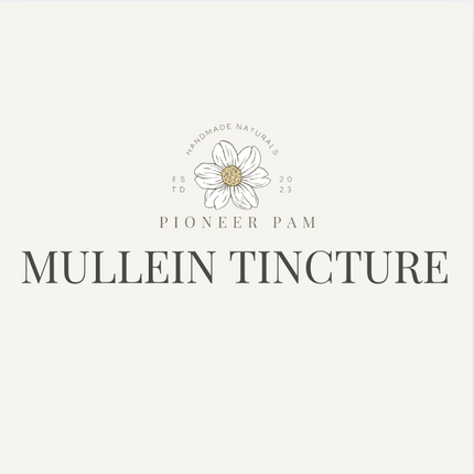 Mullein Tincture: Respiratory + Immune System Support