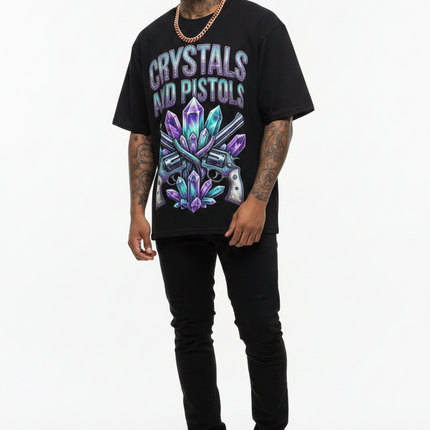 Oversized cotton t-shirt Crystals And Pistols