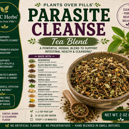 Parasite Cleanse Tea Blend | Gut Balance & Whole-Body Detox