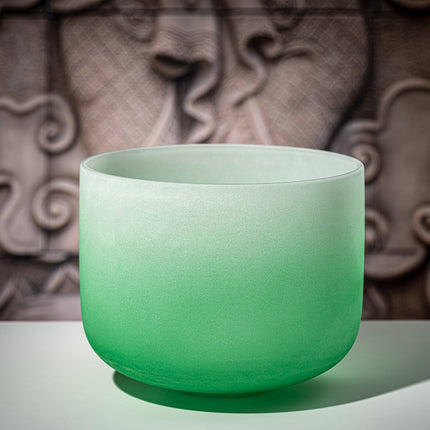 7 Chakra Color Quartz Crystal Singing Bowl Set (8"-14")