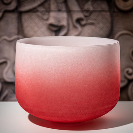 7 Chakra Color Quartz Crystal Singing Bowl Set (8"-14")