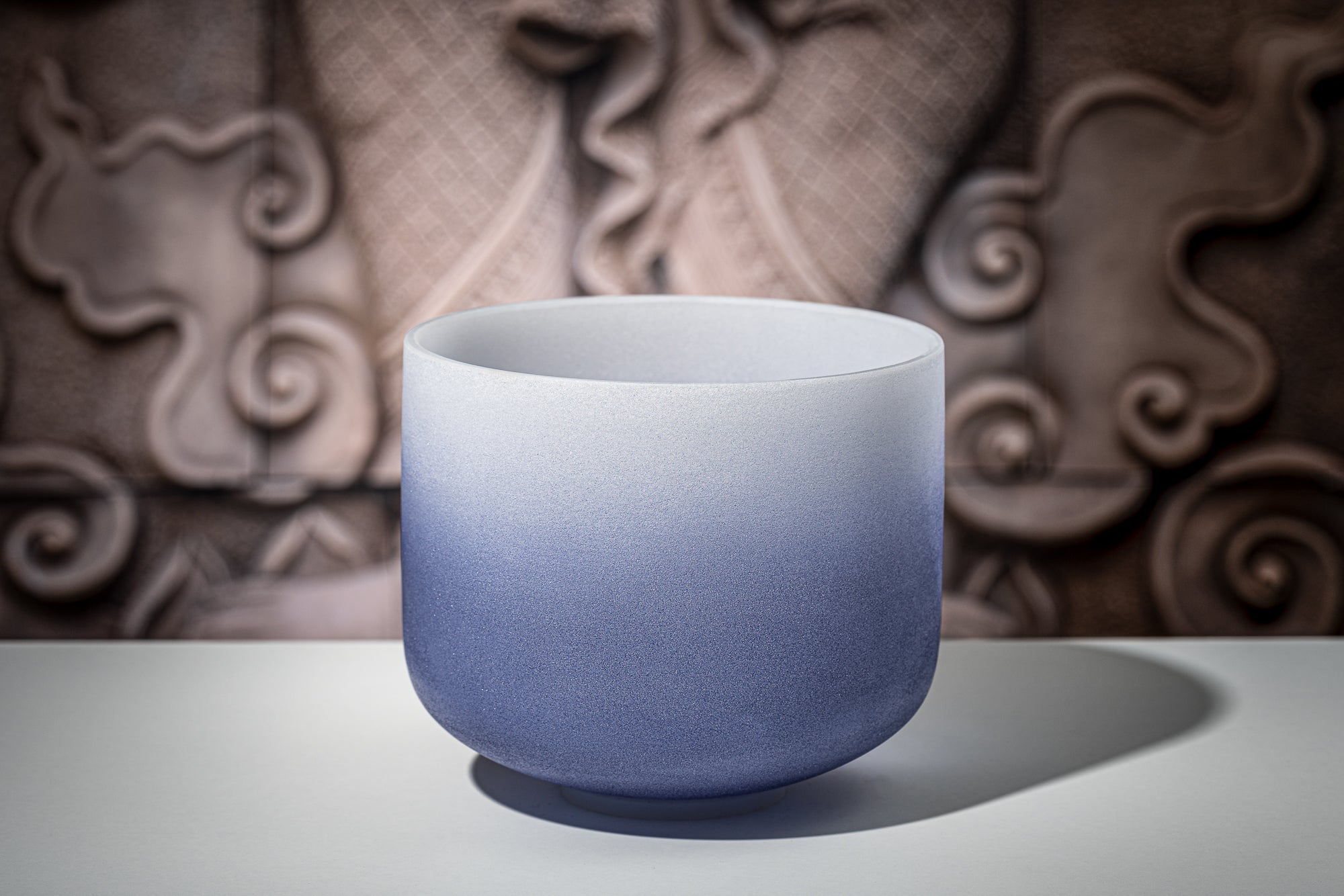 7 Chakra Color Quartz Crystal Singing Bowl Set (8"-14")